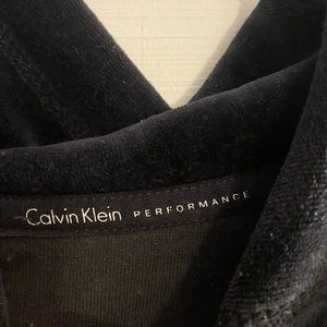 Velour Velvet Calvin Klein Hoodie
